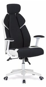Scaun de birou Houston 1492, Alb, Negru, 120x65x70cm, 19 kg