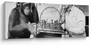 Tablou - Circ 2 (cu ceas) (90x30 cm)