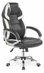 Scaun de birou Houston 389, Alb, Negru, 115x64x68cm, 18 kg
