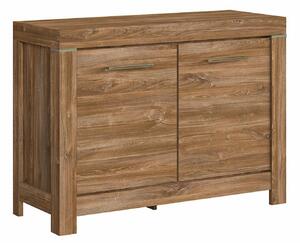Bufet Etrlire 118, Stejar Stirling, PAL laminat, 85x115x45cm, 47 kg