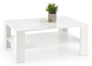 Măsuță de cafea Houston 361, Alb, MDF, 53x65x110cm, 20 kg
