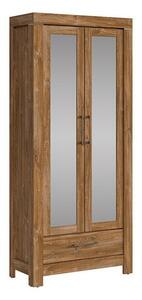 Raft Etrlire 133, Stejar Stirling, PAL laminat, 201x88x40cm, 75 kg