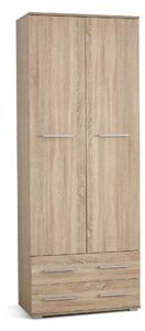 Raft Cirveso 107, Stejar Sonoma, PAL laminat, 200x77x40cm, 61 kg