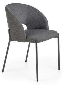 Scaun Houston Virtus, Gri, Negru, 77x51x57cm, 13.5 kg