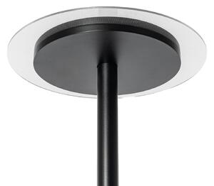 Arcchio Lampadar LED Frile, negru, înălțime 190 cm, dimabil, reglabil, Negru, Camera de zi / sufragerie, Aluminiu, Modern