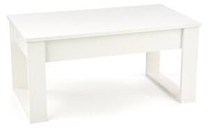 Măsuță de cafea Houston 865, Alb, PAL laminat, 52x60x110cm, 23.5 kg