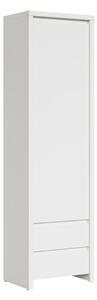 Raft Nolroma 127, Alb, PAL laminat, 201x56x41cm, 51 kg
