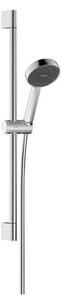 Set de duș, Hansgrohe Activera Select S EcoSmart, cu bară de duș 65 cm, crom