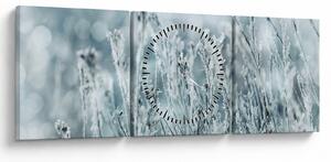 Tablou - Magia iernii (cu ceas) (90x30 cm)