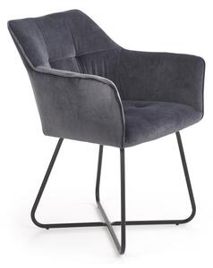 Scaun Houston 834, Gri inchis, 81x60x62cm, 13.8 kg