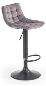 Scaun de bar Houston 964, Gri, 84x43x44cm, 7 kg