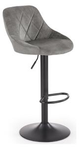 Scaun de bar Houston 995, Gri, 84x47x45cm, 7 kg