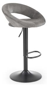 Scaun de bar Houston 994, Gri, 78x53x48cm, 7 kg
