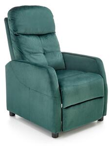 Fotoliu recliner Houston 992, Turcoaz, Tapiterie, 103x64x84cm, 27.5 kg