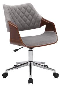 Scaun de birou Houston 1036, Gri, Nuca, 80x58x64cm, 12 kg
