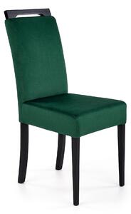 Scaun Houston 1055, Verde închis, Negru, 97x42x58cm, 6.5 kg, Mobilier deja asamblat, Lemn: Fag