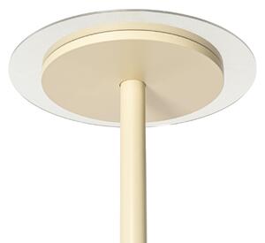 Arcchio Lampadar LED Frile, bej, înălțime 190 cm, dimabil, reglabil, Bej, Camera de zi / sufragerie, Aluminiu, Modern