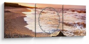 Tablou - Mare (cu ceas) (90x30 cm)