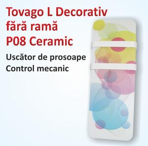 Plasma Termica infrarosu pentru baie – Uscator prosoape – Tovago L fara rama 550W – Decorativ P05 – Mecanic