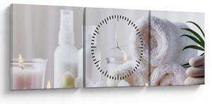 Tablou - Spa (cu ceas) (90x30 cm)