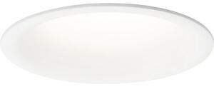 Spot LED încastrat Cymbal 6,8W IP44, Ø77 mm, modul bec LED Coin inclus, alb mat
