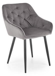 Scaun Houston 1295, Gri, 81x56x65cm, 7.5 kg