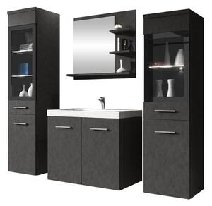 Set baie Scientia IV, Matera gri, PAL laminat, 58 kg