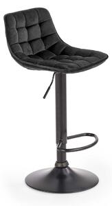 Scaun de bar Houston 964, Negru, 84x43x44cm, 7 kg