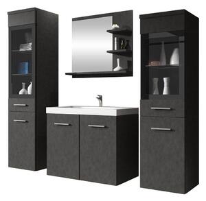 Set baie Scientia IV, Matera gri, PAL laminat, 58 kg