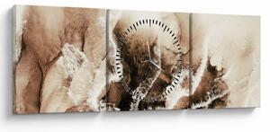 Tablou - Abstract (cu ceas) (90x30 cm)