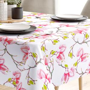 Goldea față de masă teflonată - magnolii roz 100 x 140 cm