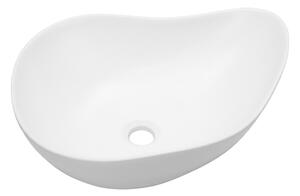 Mereo, Lavoar de blat Mereo fără preaplin, Lorane, 510x400x190, înălțime variabilă, ceramică, MER-UC514019