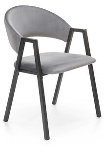 Scaun Houston 1348, Negru, Gri, 82x54x58cm, 7 kg