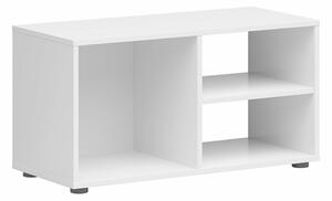 Comodă TV Votola 100, Alb, PAL laminat, 42x80x36cm, 14 kg