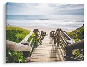 Tablou - Intare pe plaja (70x50 cm)