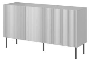 Bufet Evartivu 102, Gri, MDF, PAL laminat, 81x150x42cm, 45 kg