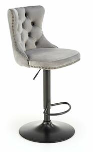 Scaun bar Houston 1402, Gri, 96x47x52cm, 9 kg