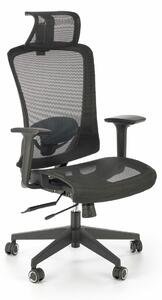 Scaun de birou Houston 1410, Negru, 117x63x63cm, 18 kg