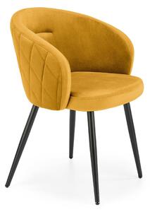 Scaun Houston 1230, Galben, 77x61x54cm, 4 kg