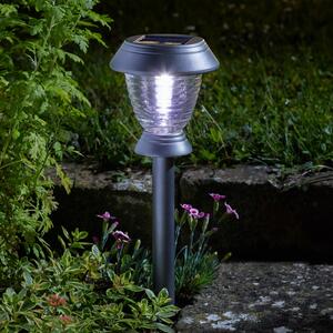 LED solare sol sol Triton 365, set de 4, antracit, 41.5 cm
