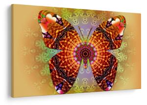 Tablou - Fluture etno (90x60 cm)