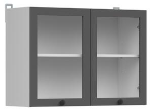 Dulap de perete modular Classic Grey 107, PAL laminat, 57x80x31cm, 16.4 kg