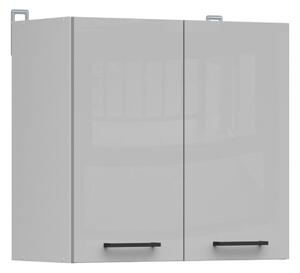 Dulap de perete modular Line Grey 110, PAL laminat, 57x60x31cm, 12.95 kg