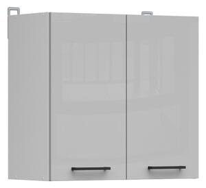 Dulap de perete modular Line Grey 109, PAL laminat, 57x80x31cm, 16.2 kg