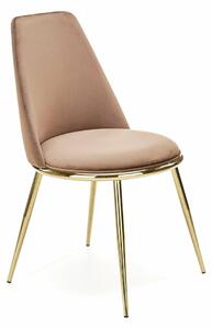 Scaun Houston 1327, Auriu, Bej, 84x49x54cm, 6 kg