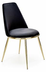 Scaun Houston 1327, Auriu, Negru, 84x49x54cm, 6 kg