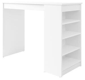 Masă de bar Comfivo Cedrus, Alb, 102x50x115cm, 29 kg