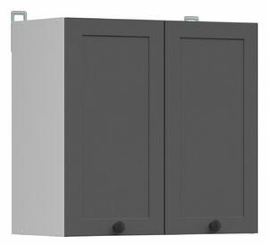 Dulap de perete modular Classic Grey 109, PAL laminat, 57x80x31cm, 16.2 kg