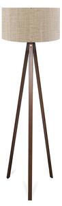 Lampa De Podea Tesally Bej-Nuc 38x140 cm