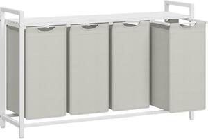 Cos de rufe Vasagle Alb 115.6x33x72.5 cm